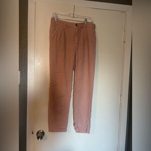 Anthropologie Chinos in Soft Pink